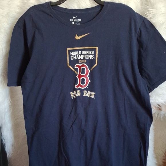 Nike Tops - Nike Navy Blue Red Sox Champions T-Shirt